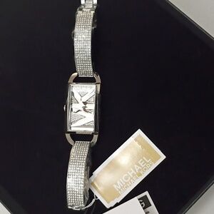 Michael Kors MK Empire Silver Dial Watch